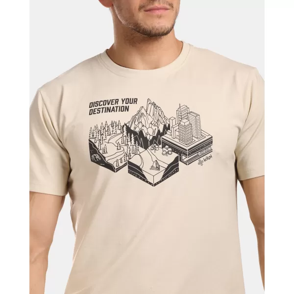  Herren-T-Shirt KILPI VIBE-M VM0374KI BEIGE 