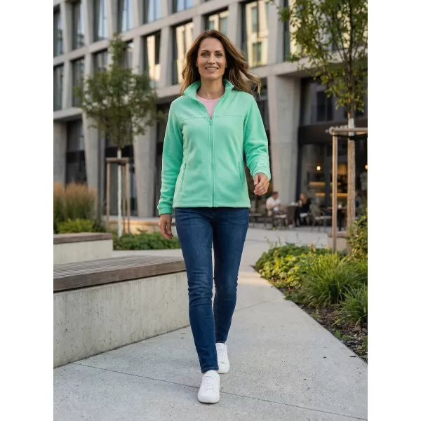  Fleece-Sweatshirt für Damen ALTISPORT NP/ALW405 MINZE 