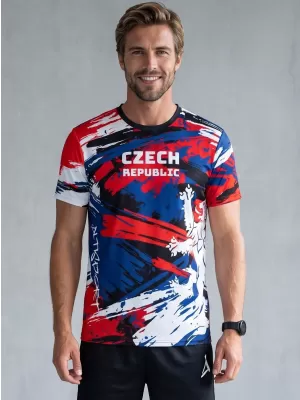 Hochwertiges Funktions-T-Shirt für Herren ALTISPORT x CZE VOJ/ALM036TR01 TSCHECHISCH