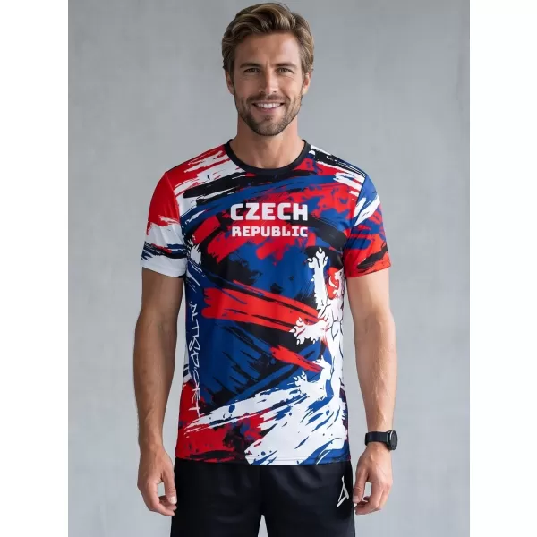  Hochwertiges Funktions-T-Shirt für Herren ALTISPORT x CZE VOJ/ALM036TR01 TSCHECHISCH 