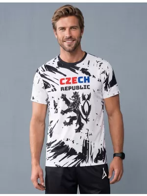 Hochwertiges Funktions-T-Shirt für Herren ALTISPORT x CZE VOJ/ALM036TR01 ABSTRAKTION