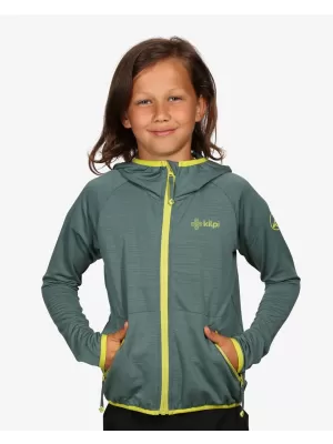 Fleece-Sweatshirt für Jungen KILPI MEMPHIS-JB VJ0201KI KHAKI