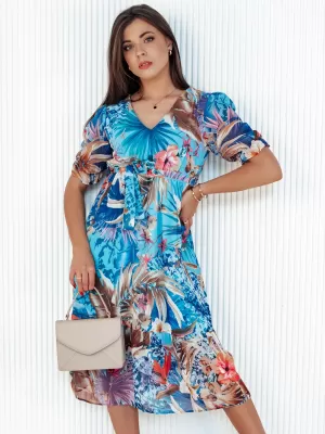 Kleid DSTREET BLOSSOM LOVE EY2524 BLAU