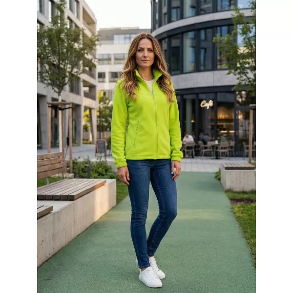  Fleece-Sweatshirt für Damen ALTISPORT NP/ALW405 KALK 