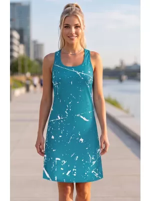 Hochwertiges Funktions-Westenkleid für Damen ALTISPORT VOJ/ALW034SAT01 SMARAGD