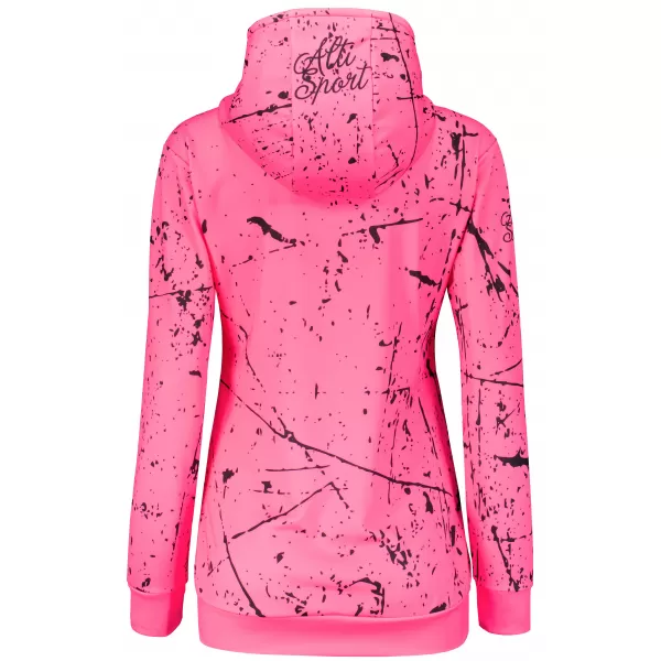  Hochwertiges Funktions-Sweatshirt für Damen ALTISPORT VOJ/ALW034MI01 NEON PINK 
