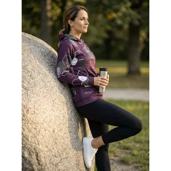  Hochwertiges Funktions-Sweatshirt für Damen ALTISPORT VOJ/ALW037MI01 LILA 
