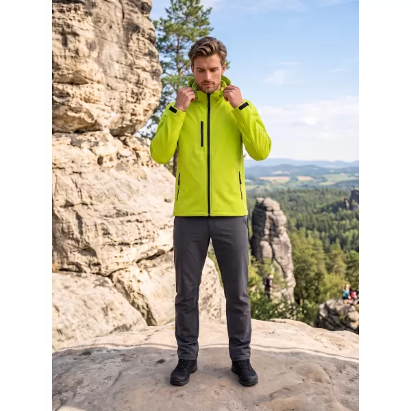  Herren-Softshelljacke ALTISPORT NP/ALM225 KALK 