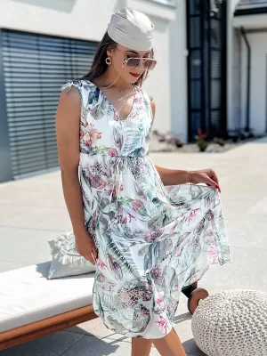 Kleid DSTREET ROSALIE EY2527 WEIß