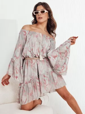 Kleid DSTREET FIONUALA EY2482 HELLGRAU