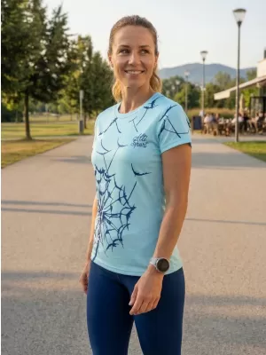 Frauenfunktional T -Shirt Premium ALTISPORT VOJ/ALW035TR01 FROSTBLAU