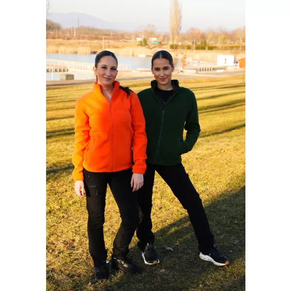  Fleece-Sweatshirt für Damen ALTISPORT NP/ALW405 ORANGE 