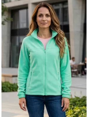 Fleece-Sweatshirt für Damen ALTISPORT NP/ALW405 MINZE