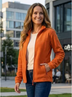 Fleece-Sweatshirt für Damen ALTISPORT NP/ALW405 ORANGE