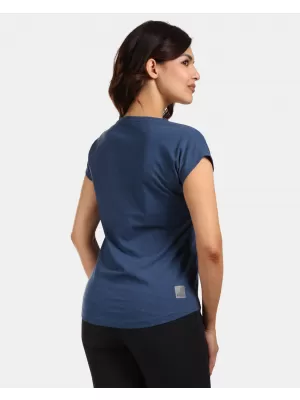 Damen-T-Shirt KILPI ROANE-W VL0364KI DUNKELBLAU