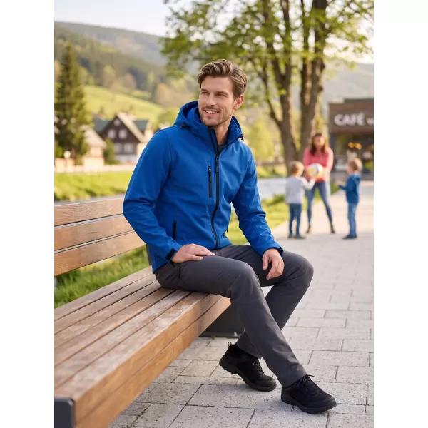 Herren-Softshelljacke ALTISPORT NP/ALM225 KÖNIGSBLAU 