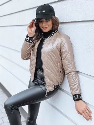 Damenjacke DSTREET BASEBALL TY2563 KARAMELL