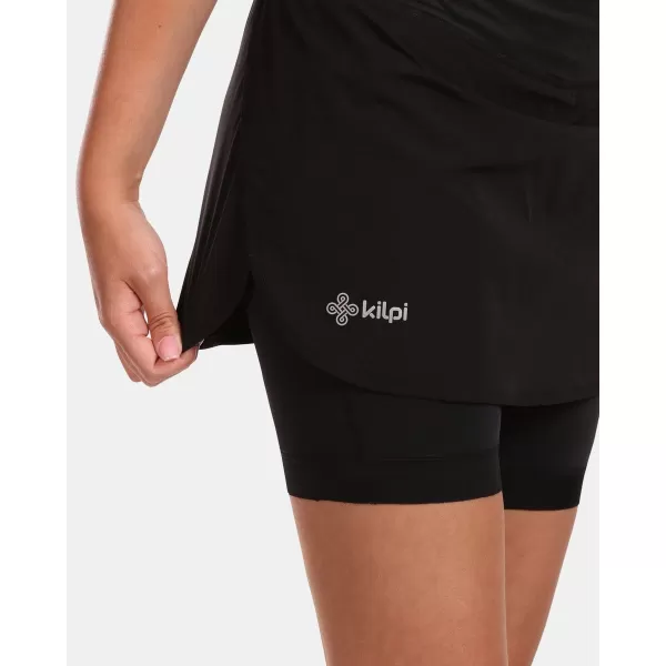  Damen-Radhose KILPI JOLA-W VL0421KI SCHWARZ 