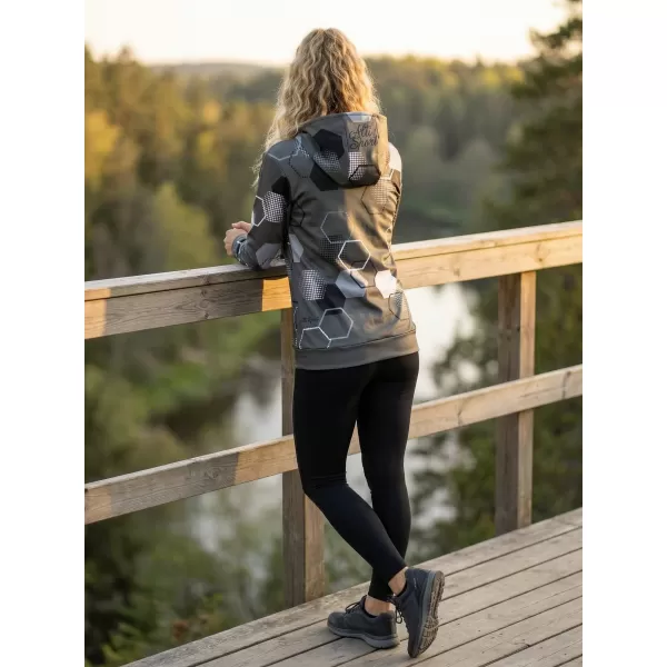  Hochwertiges Funktions-Sweatshirt für Damen ALTISPORT VOJ/ALW037MI01 GRAU 