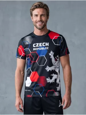 Hochwertiges Funktions-T-Shirt für Herren ALTISPORT x CZE VOJ/ALM036TR01 HEXA-GESICHT