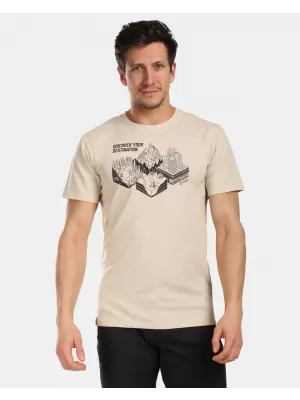 Herren-T-Shirt KILPI VIBE-M VM0374KI BEIGE