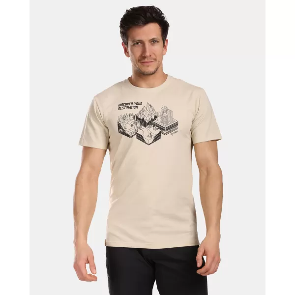  Herren-T-Shirt KILPI VIBE-M VM0374KI BEIGE 