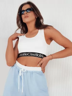 Damen Top DSTREET SUNSEL RY2416 WEIß