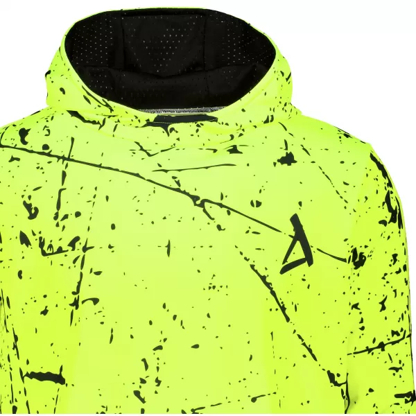  Hochwertiges Funktions-Sweatshirt für Herren ALTISPORT VOJ/ALM034MI01 NEON GELB 