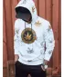 Herren -Sweatshirt DSTREET BX5319 WEIß