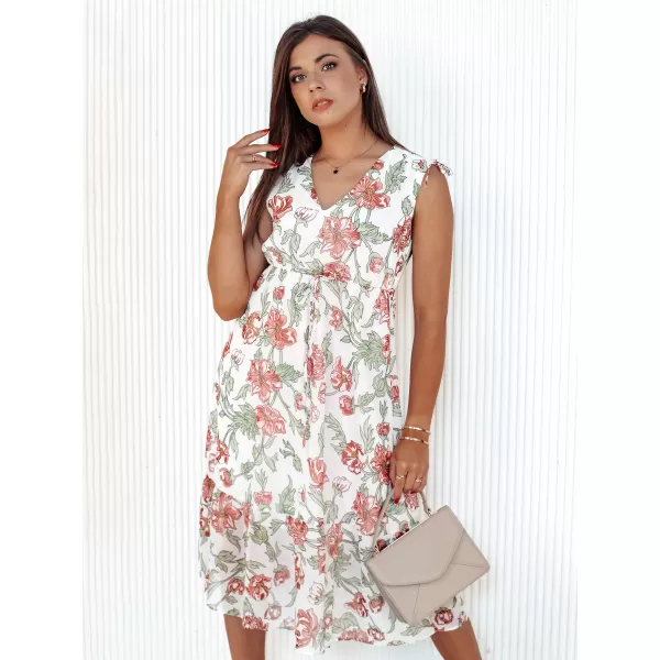  Damenkleid DSTREET ROSALIE EY2512 WEISS Dstreet1 