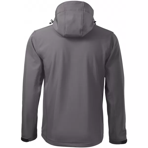  Herren-Softshelljacke ALTISPORT NP/ALM225 DUNKELGRAUE HIGHLIGHTS 