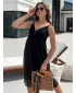 Kleid DSTREET SIENA EY2506 SCHWARZ