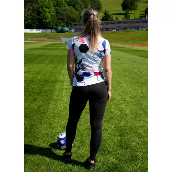  Hochwertiges Funktions-T-Shirt für Damen ALTISPORT x CZE VOJ/ALW036TR01 HEXA WEIß 
