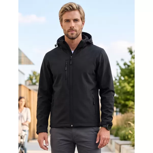  Herren-Softshelljacke ALTISPORT NP/ALM225 SCHWARZ 