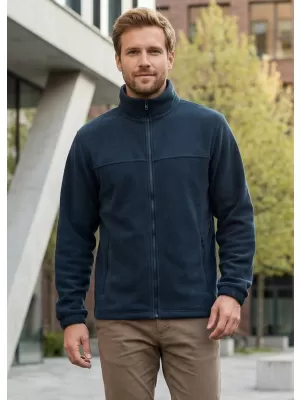 Fleece-Sweatshirt für Herren ALTISPORT NP/ALM105 NAVY BLAU