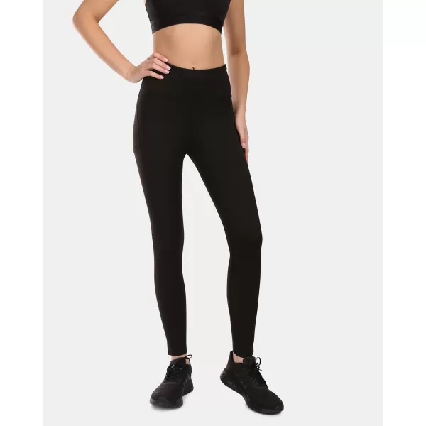  Leggings für Damen KILPI JAMILY-W VL0424KI SCHWARZ 