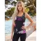 Hochwertiges Funktions-Tanktop für Damen ALTISPORT VOJ/ALW009TIL01 SCHWARZ/HELLROSA