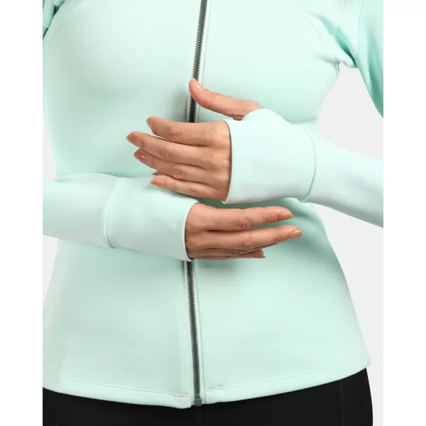  Fleece-Sweatshirt für Damen KILPI LAJEN-W VL0206KI MINZE 