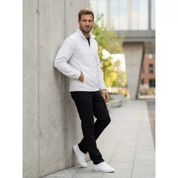  Fleece-Sweatshirt für Herren ALTISPORT NP/ALM105 WEIß 