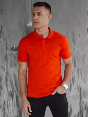 Herren t -Shirt mit einem Kragen DSTREET PX0609 ORANGE