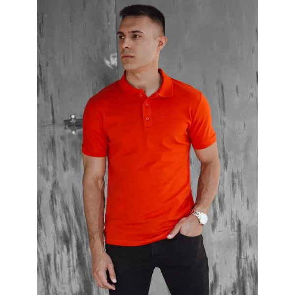  Herren t -Shirt mit einem Kragen DSTREET PX0609 ORANGE 