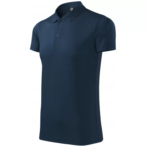  Herren-T-Shirt mit Kragen ALTISPORT NoPrint NP/ALM712 NAVY BLAU 