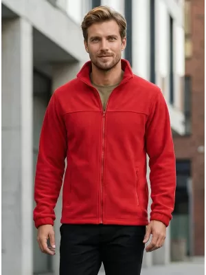 Fleece-Sweatshirt für Herren ALTISPORT NP/ALM105 ROT