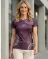 Hochwertiges Funktions-T-Shirt für Damen ALTISPORT VOJ/ALW033TR01 DUNKELVIOLETT