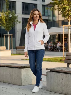 Fleece-Sweatshirt für Damen ALTISPORT NP/ALW405 WEIß