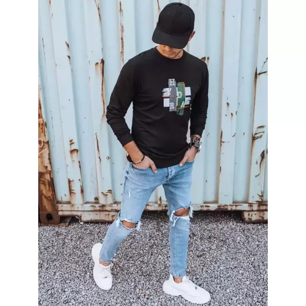  Herren -Sweatshirt DSTREET BX5352 SCHWARZ 