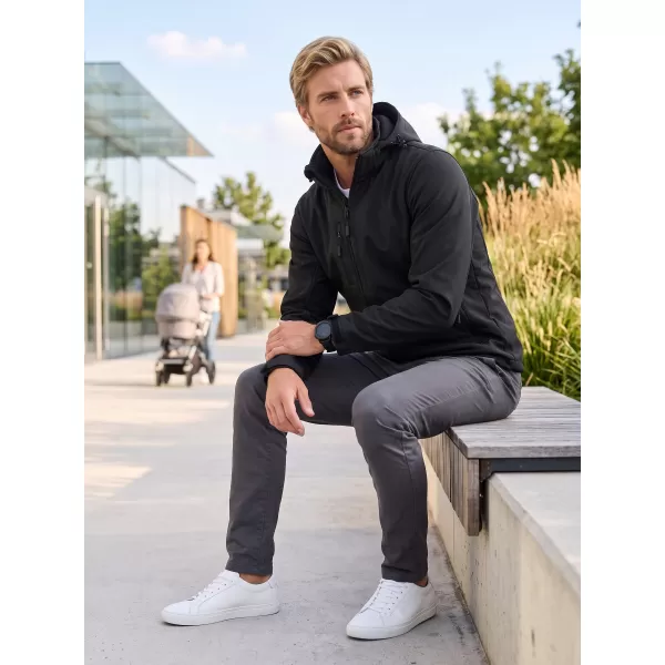  Herren-Softshelljacke ALTISPORT NP/ALM225 SCHWARZ 