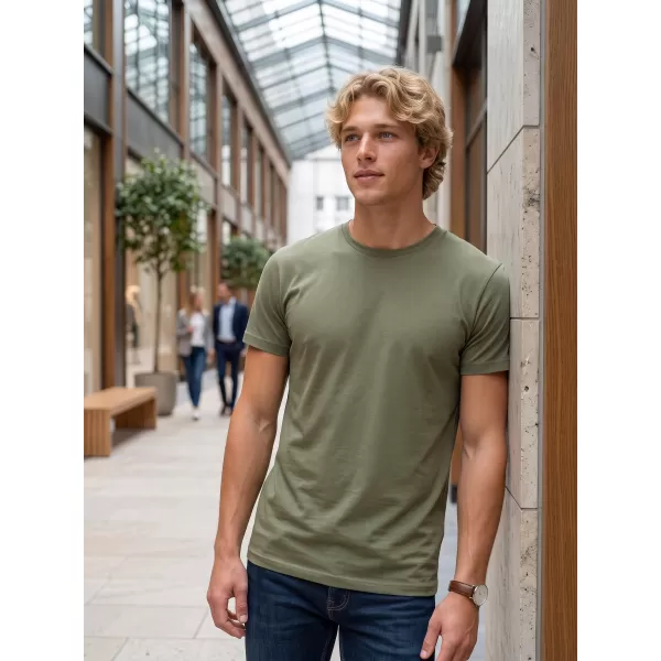  Herren-T-Shirt ALTISPORT NP/ALM921 HELLES KHAKI 