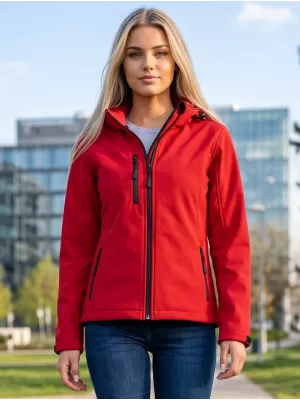 Softshelljacke für Damen ALTISPORT NP/ALW125 ROT