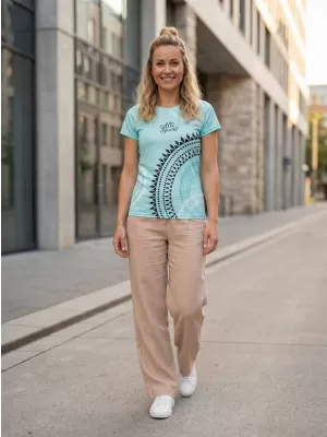 Hochwertiges Funktions-T-Shirt für Damen ALTISPORT VOJ/ALW033TR01 FROSTBLAU